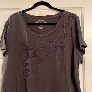 Embroidered t-shirt